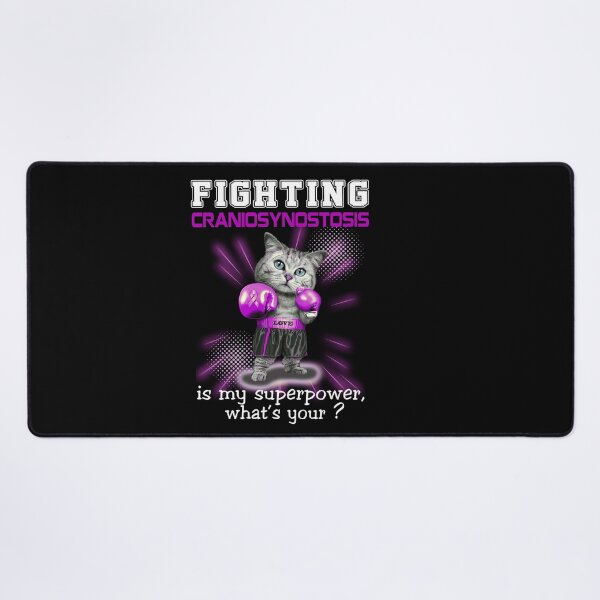 Item preview, Funny Cat Fighting Craniosynostosis Is My Superpower What's Your designed and sold by Kohend.