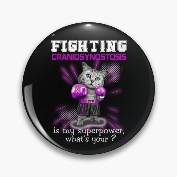 Item preview, Funny Cat Fighting Craniosynostosis Is My Superpower What's Your designed and sold by Kohend.