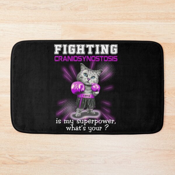 Item preview, Funny Cat Fighting Craniosynostosis Is My Superpower What's Your designed and sold by Kohend.