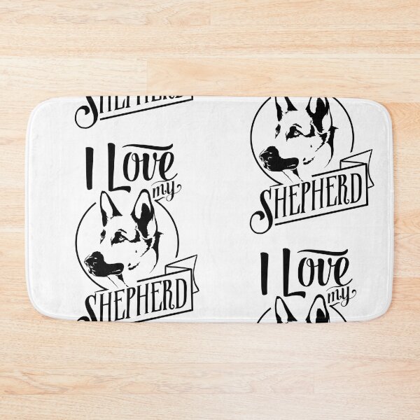 Item preview, i love my shepherd - dog lovers designed and sold by JaMatt1983.