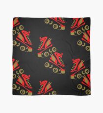 Cool golden roller skates Roller Derby Scarf