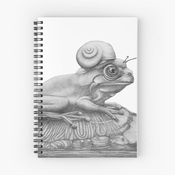 Item preview, rana tartaruga disegno a matita designed and sold by SimonaLanza.