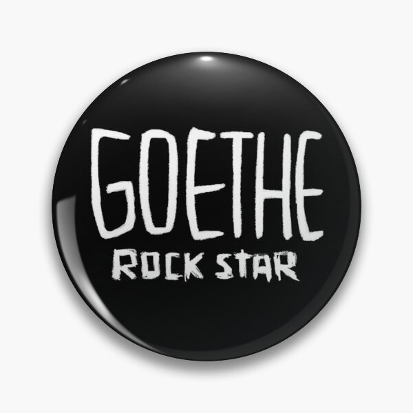 Item preview, Goethe, Rock Star of Literature designed and sold by badlydrawnbabe.
