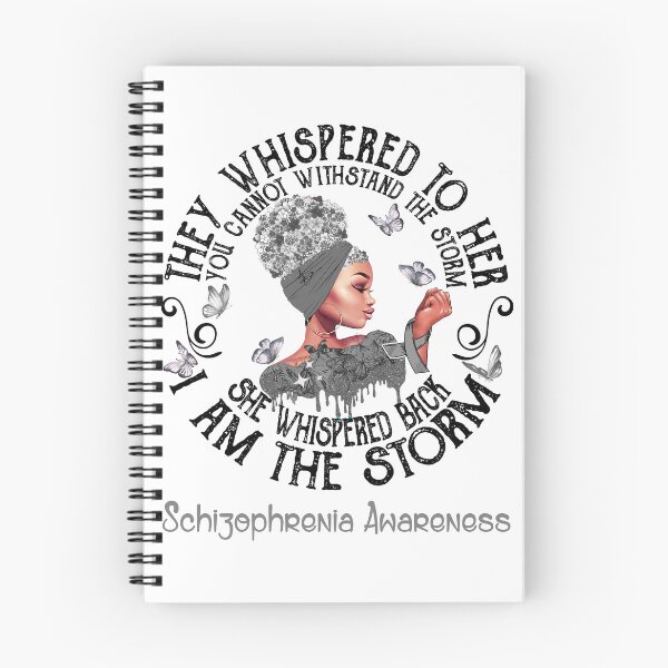 Item preview, Black Girl Fighter Strong I Am The Storm Schizophrenia Awareness designed and sold by Mnrshirley.