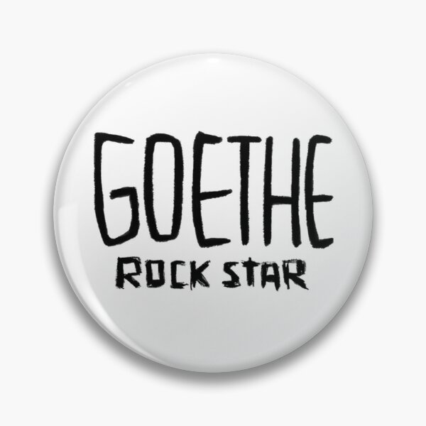 Item preview, Goethe, Rock Star of Literature designed and sold by badlydrawnbabe.