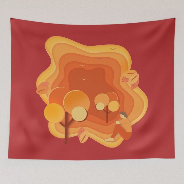 Item preview, Autumn meditation designed and sold by CatCoconut-Art.