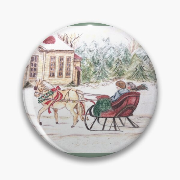 Item preview, Joyful Sleigh Ride designed and sold by Leilani Purvis Art.