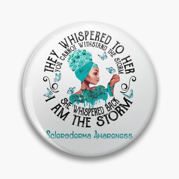 Item preview, Black Girl Fighter Strong I Am The Storm Scleroderma Awareness designed and sold by Mnrshirley.