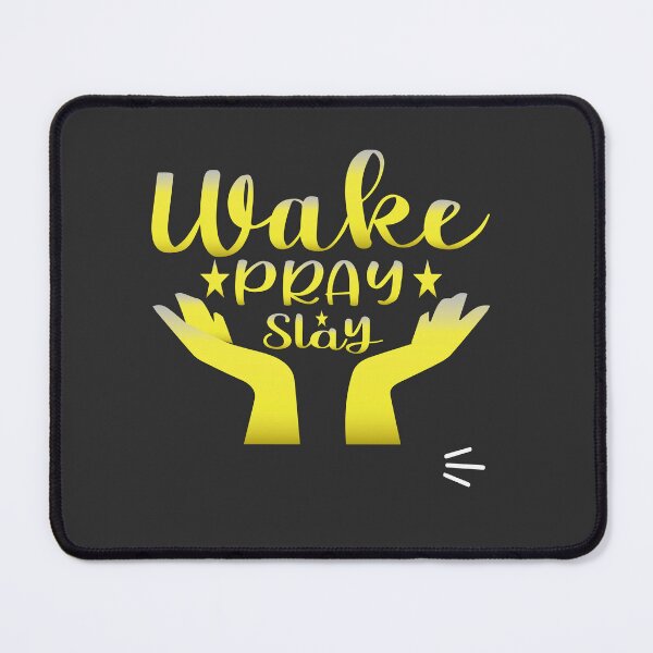 Item preview, Wake Pray Slay designed and sold by Yallwofunart.