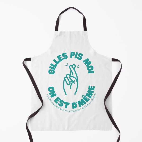 Item preview, "Gilles piss me" teal designed and sold by AQSTourette.