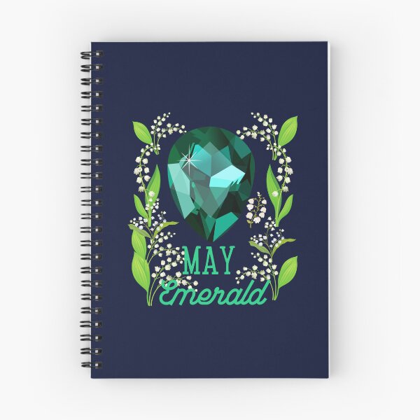 Item preview, May Birthstone Birthday gift, Emerald Crystal Gemstone Lover Gift designed and sold by BronikowskiART.