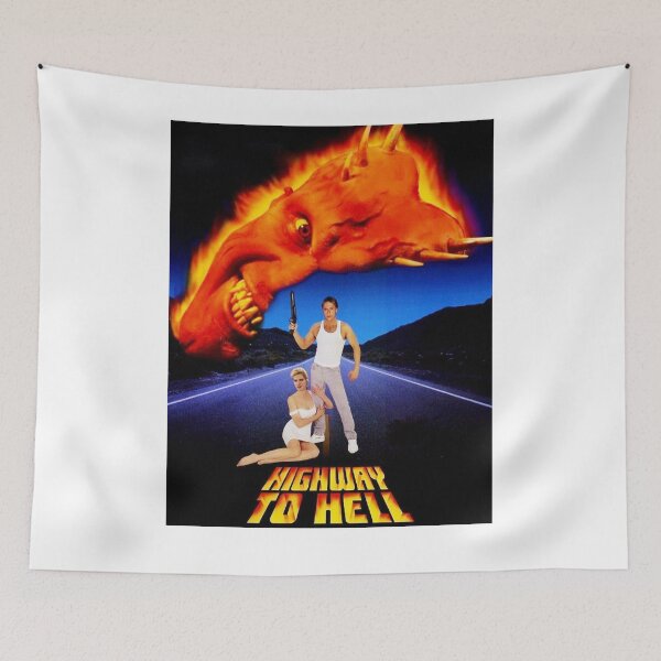 Item preview, Highway to Hell Horror Movie Vintage designed and sold by mcmartinm-82.