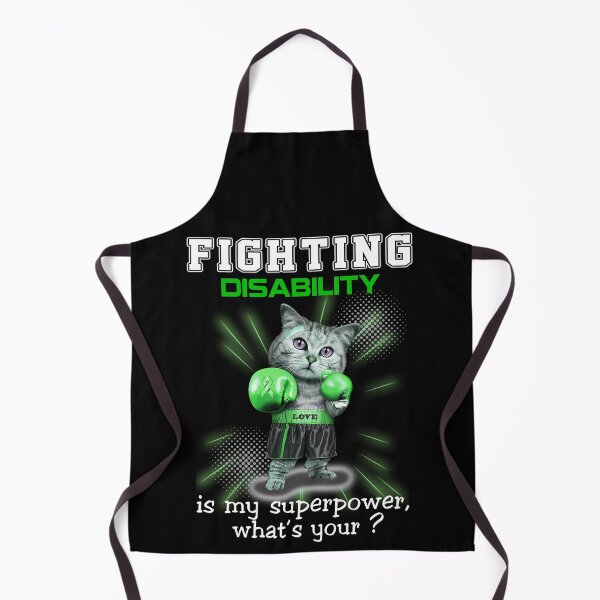 Item preview, Funny Cat Fighting Disability Is My Superpower What's Your designed and sold by Kohend.
