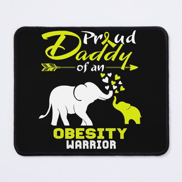 Item preview, Proud Daddy Of An Obesity Warrior designed and sold by Hatjar.