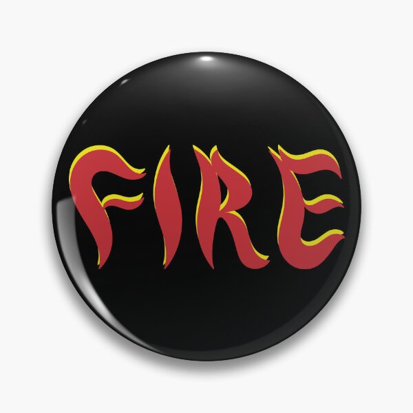 Item preview, On Fire Hot wallpaper merch designed and sold by ZooOfArt.