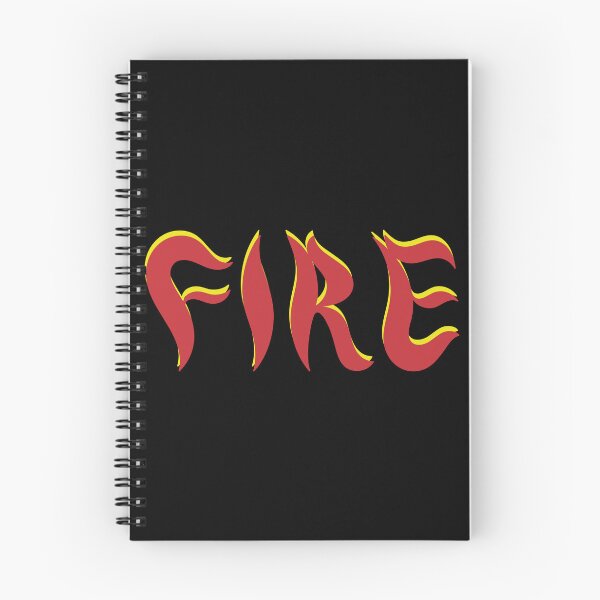Item preview, On Fire Hot wallpaper merch designed and sold by ZooOfArt.
