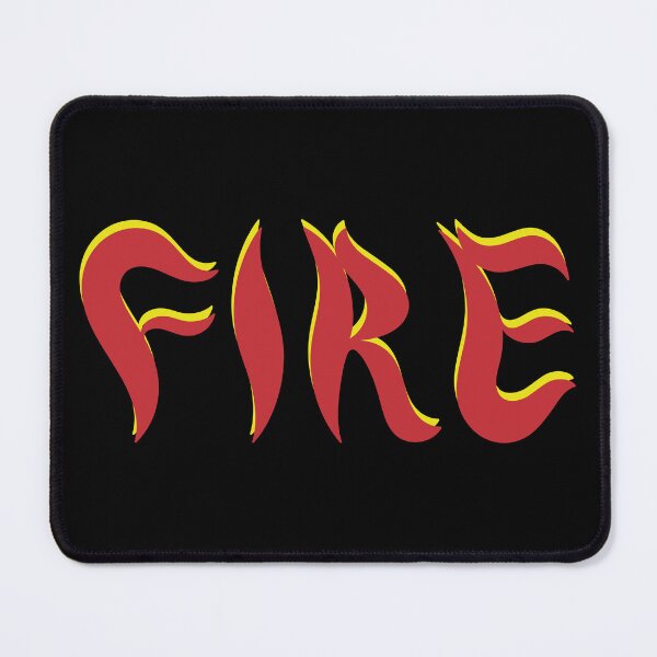 Item preview, On Fire Hot wallpaper merch designed and sold by ZooOfArt.