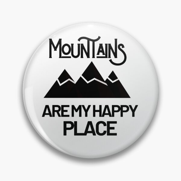 Item preview, mountains are my happy place,adventure,nature designed and sold by behappysiempre.