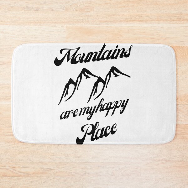 Item preview, mountains are my happy place,adventure,nature designed and sold by behappysiempre.