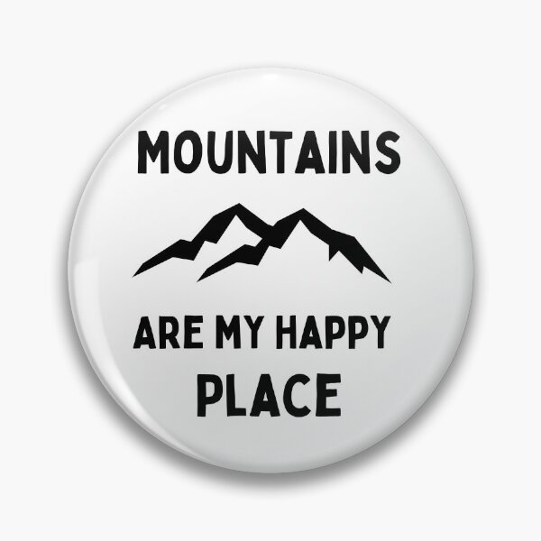 Item preview, mountains are my happy place,adventure,nature designed and sold by behappysiempre.
