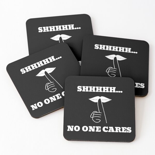Item preview, Shhhh no one cares designed and sold by Nastre.