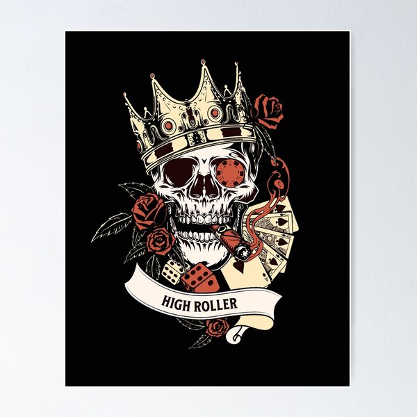 額縁 Displate Gambling Limited Edition Poster Trading is gambling' Poster, picture, metal print, paint by