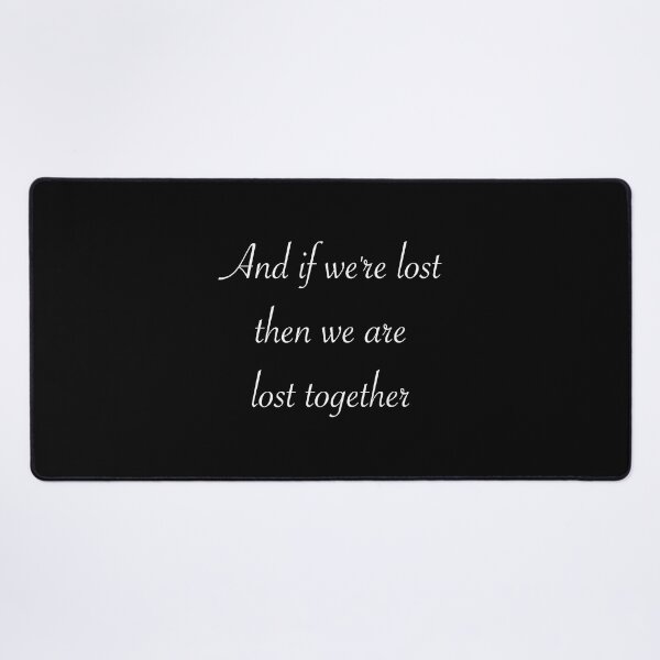 Item preview, Lost Together lyrics designed and sold by ashlenamusic.