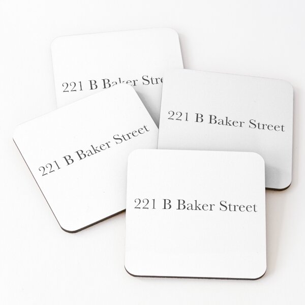 Item preview, 221 B Baker Street - Sherlock Holmes Address designed and sold by LinhlyHarwell13.