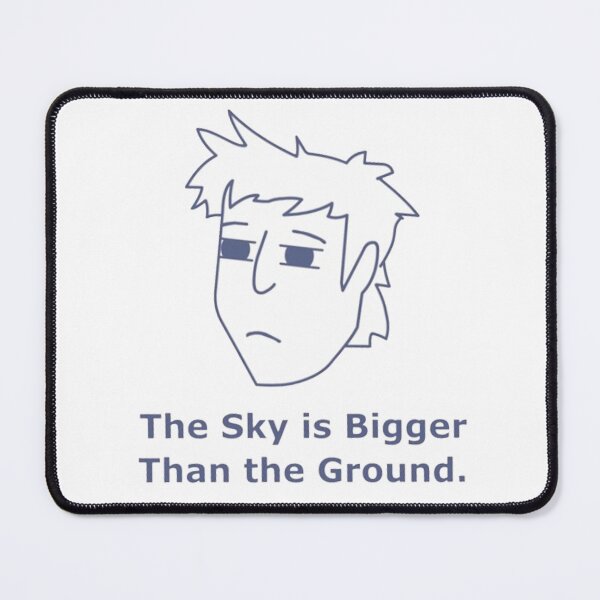 Item preview, Gavin Free - The Sky is Bigger Than the Ground designed and sold by Anime Pandemonium.
