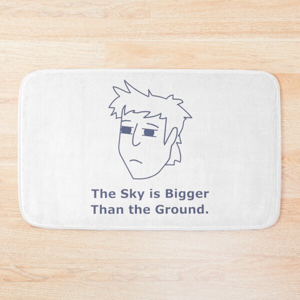 Item preview, Gavin Free - The Sky is Bigger Than the Ground designed and sold by Anime Pandemonium.