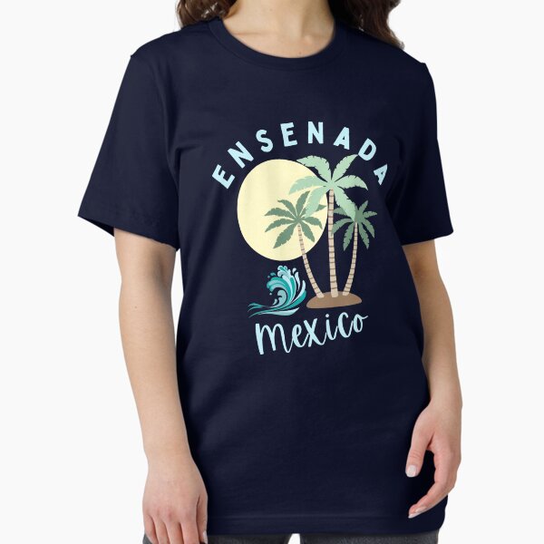 Vista previa del artículo con la obra «Pastel Ensenada México - Azul pálido - Playa / Vacaciones / Crucero», diseñado y vendido por TimelessLocales.