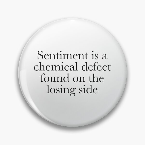 Item preview, Sentiment is a Chemical Defect - BBC Sherlock Holmes designed and sold by LinhlyHarwell13.
