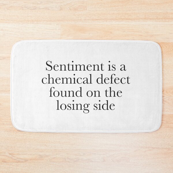 Item preview, Sentiment is a Chemical Defect - BBC Sherlock Holmes designed and sold by LinhlyHarwell13.