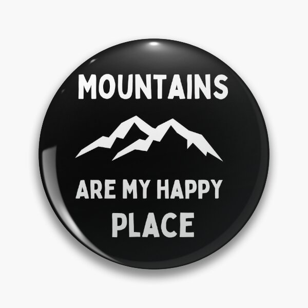 Item preview, mountains are my happy place,adventure,nature designed and sold by behappysiempre.