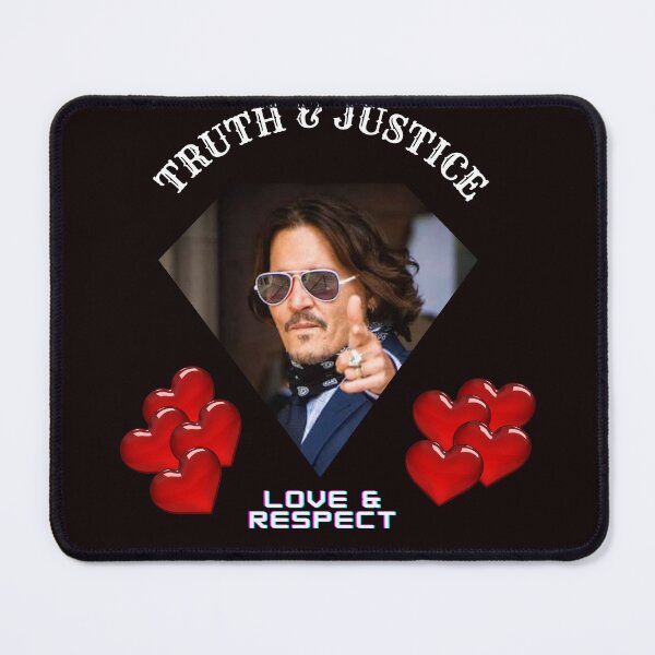 Item preview, Truth and Justice JohnnyDepp with Love designed and sold by Henk GoGo T-Shirts ⭐️⭐️⭐️⭐️⭐️.