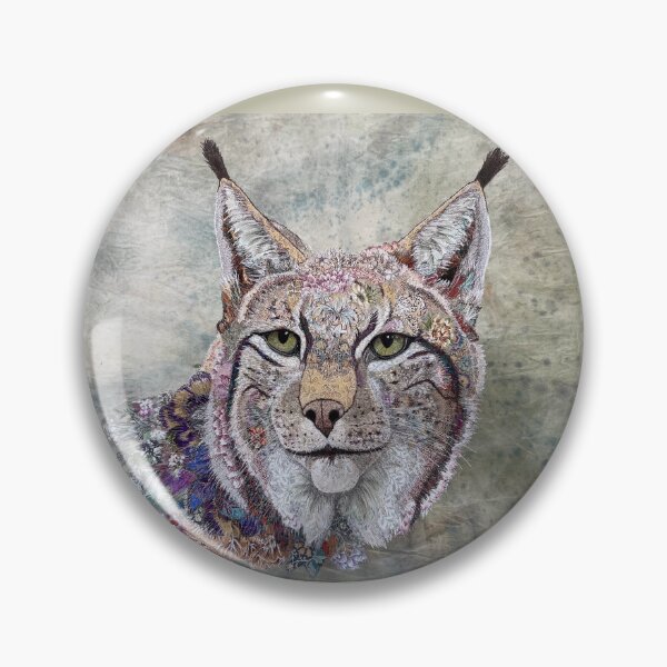 Artikelvorschau, Luchs auf Leinwand entworfen und verkauft von Leilani Purvis Art.