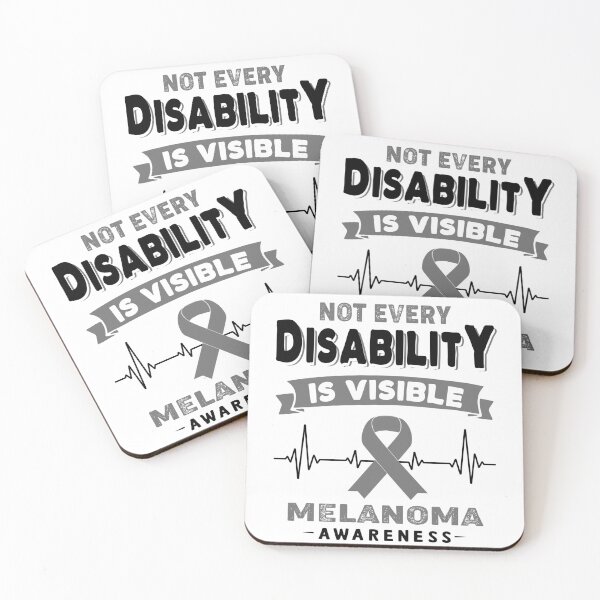 Item preview, Melanoma Awareness - Not Every Melanoma Is Visible designed and sold by RidnerStore.