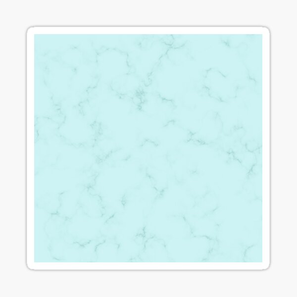 Aqua Marble Sticker
