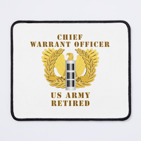 Item preview, Army - Emblem - Warrant Officer - CW3 - Retired X 300 designed and sold by Military Insignia Products.