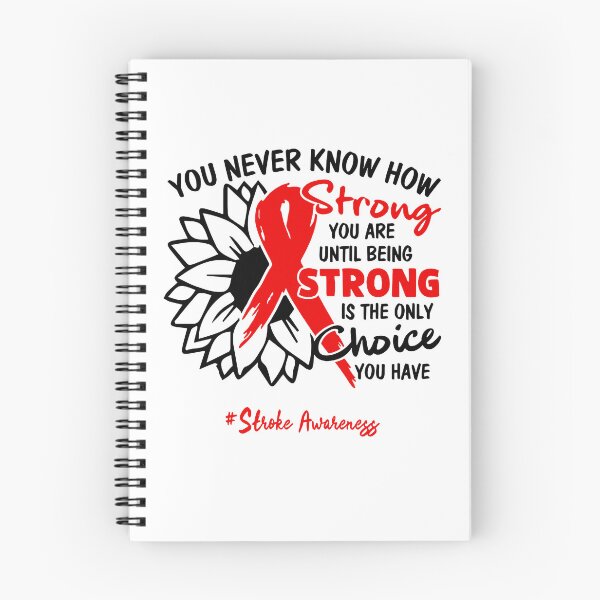 Item preview, Stroke Awareness - You never know how STRONG you are until being STRONG is the only CHOICE you have designed and sold by Aaron309.