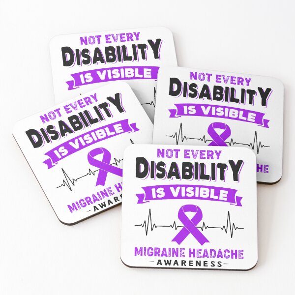 Item preview, Migraine Headache Awareness - Not Every Migraine Headache Is Visible designed and sold by RidnerStore.