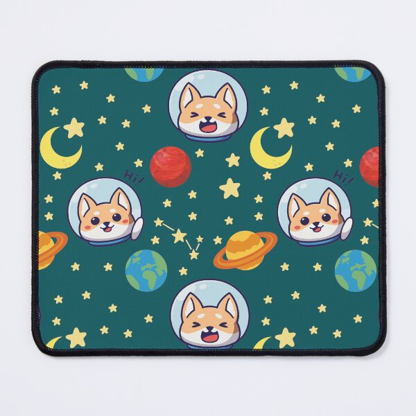 Item preview, Dogs In Space Green designed and sold by ChiweenieHobbit.