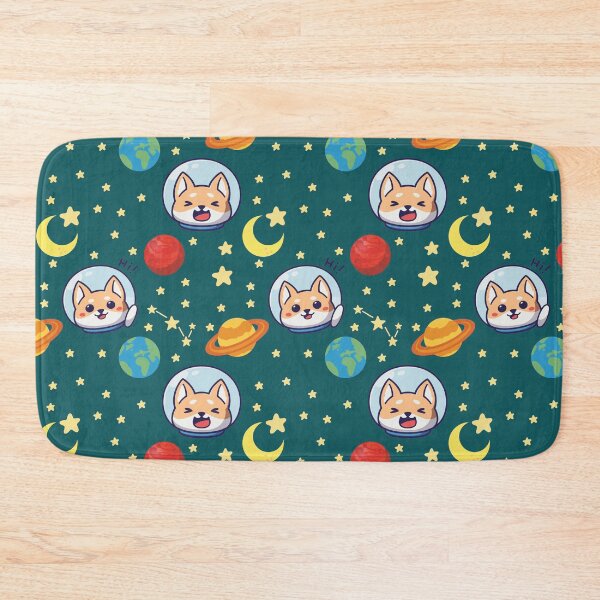 Item preview, Dogs In Space Green designed and sold by ChiweenieHobbit.