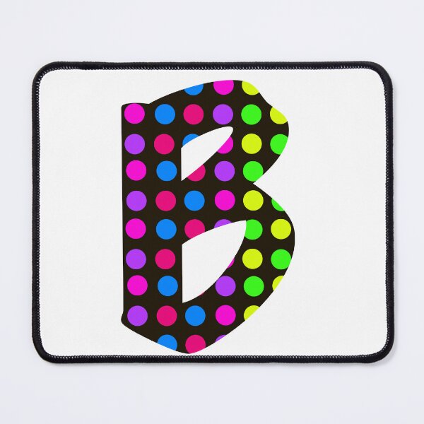 Item preview, RETRO POLKA DOT “B” INITIAL  designed and sold by StudioNeely.