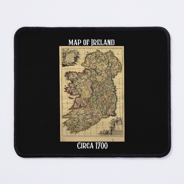Item preview, Map of Ireland circa 1700 designed and sold by rocklegends99.