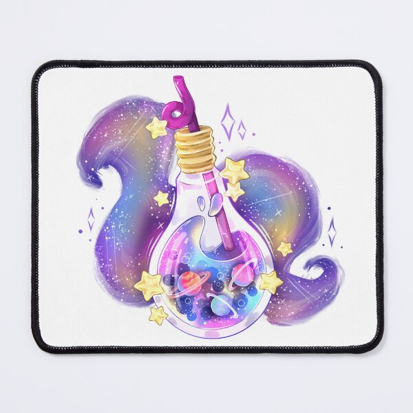 Item preview, Galaxy Lightbulb Bubble Tea designed and sold by averiillustrate.
