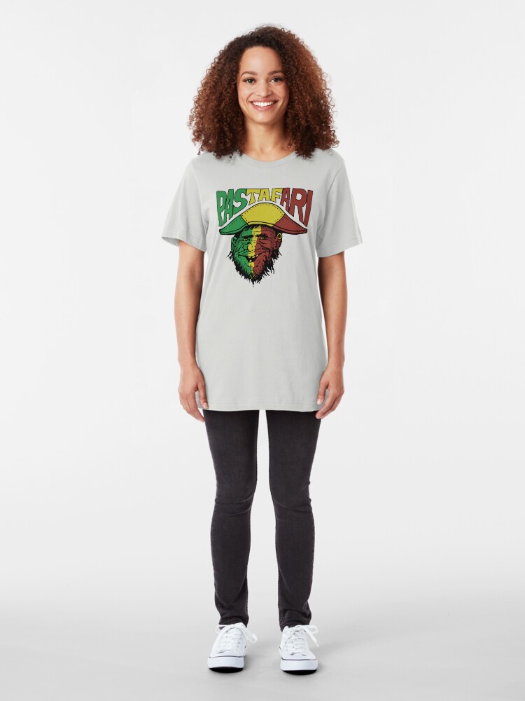 Alternate view of Pastafari Pirate Slim Fit T-Shirt