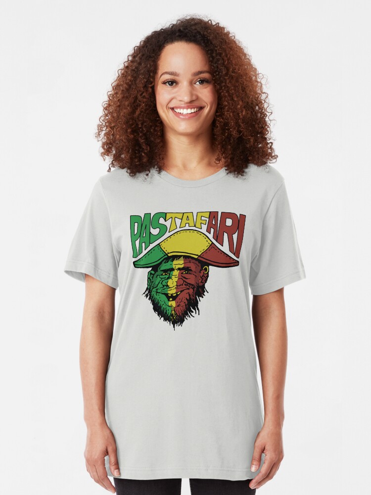 Alternate view of Pastafari Pirate Slim Fit T-Shirt