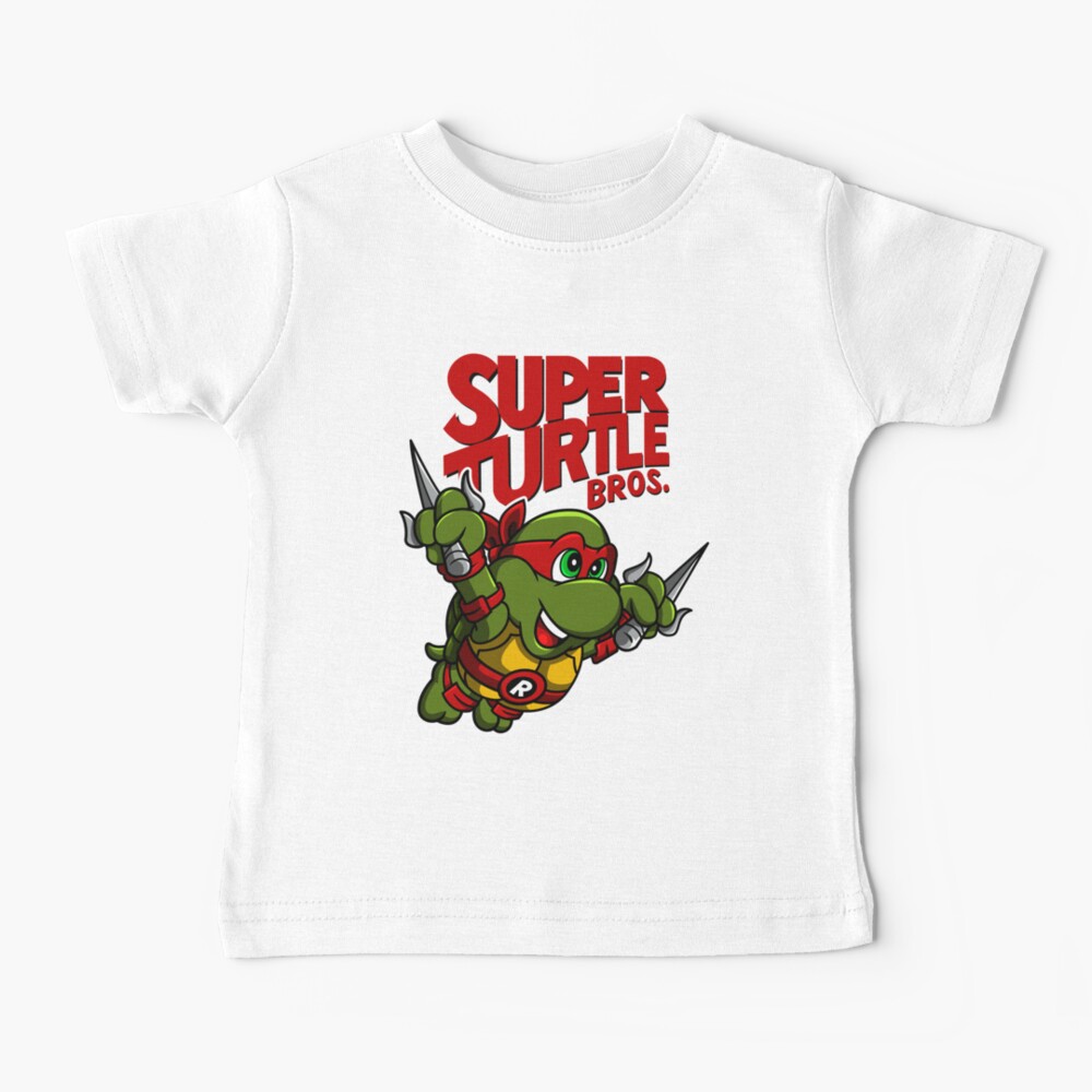 Super Turtle Bros - Raph Baby T-Shirt