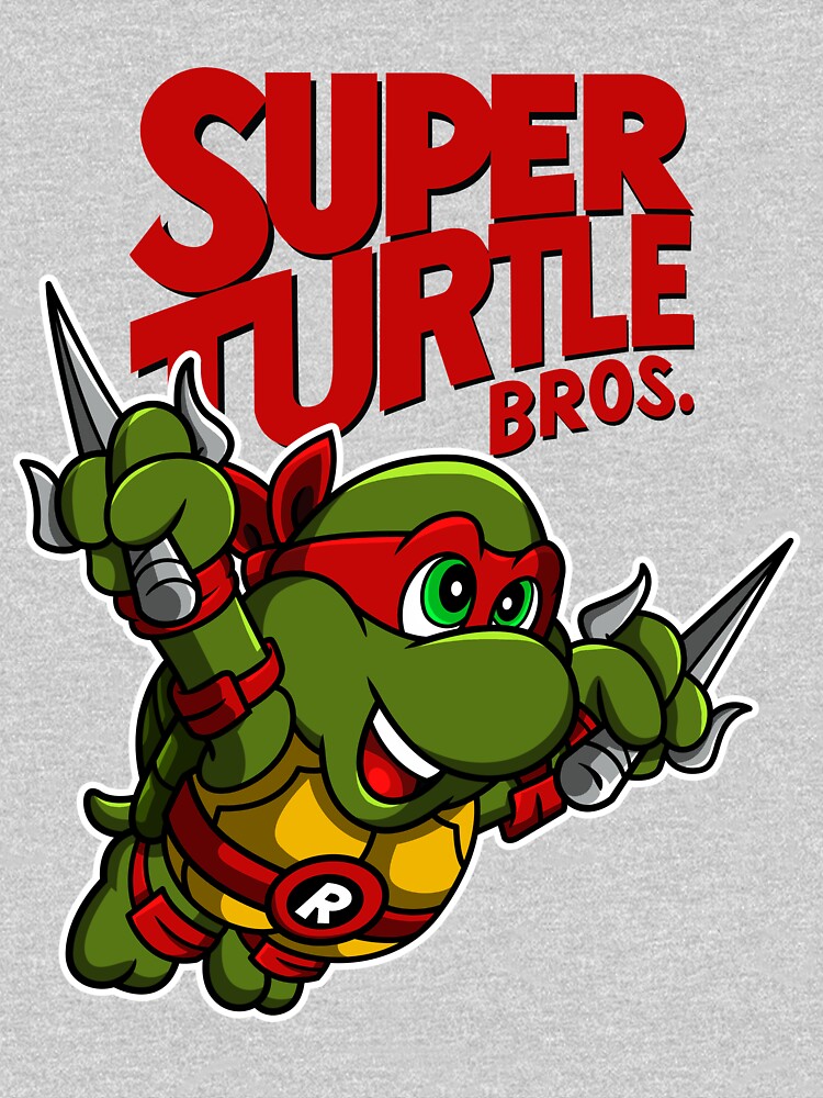 Super Turtle Bros - Raph by Punksthetic